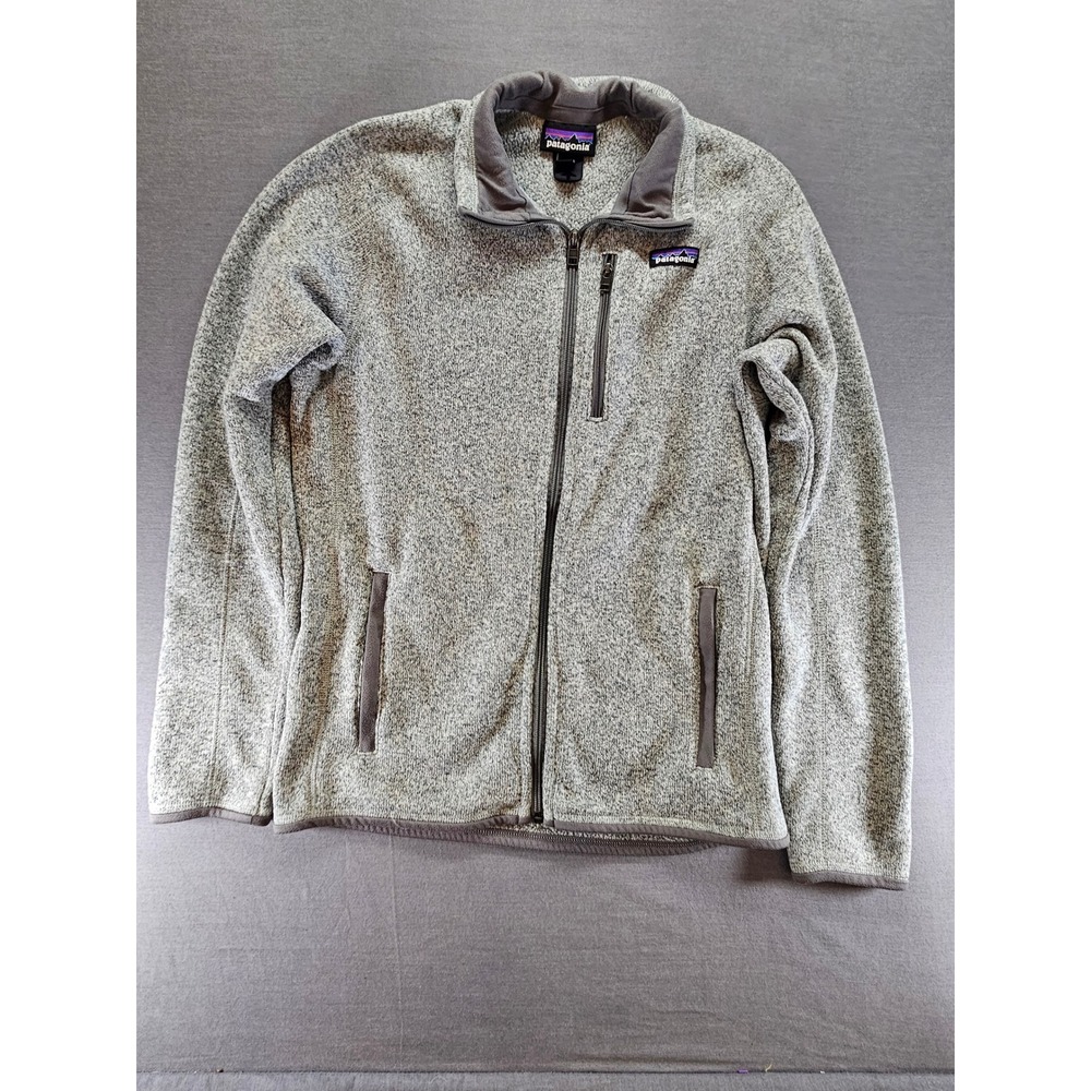 Patagonia Better Sweater Full Zip Jacket Grey Heather Fleece 25528 Mens Small